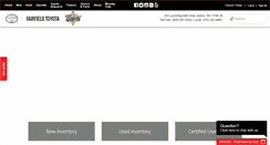 Desktop Screenshot of fairfield-toyota.com